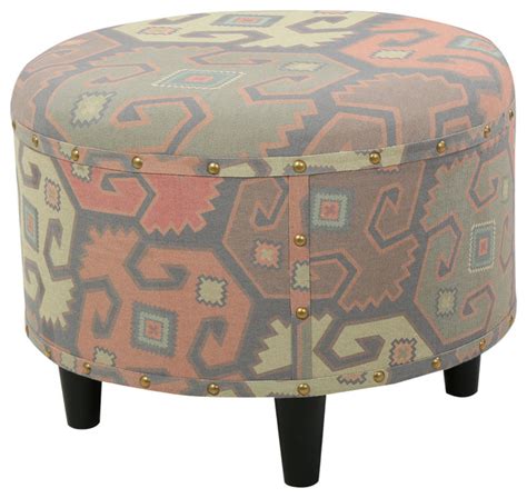 modern ottomans metal and fabric|ottoman fabric by the yard.